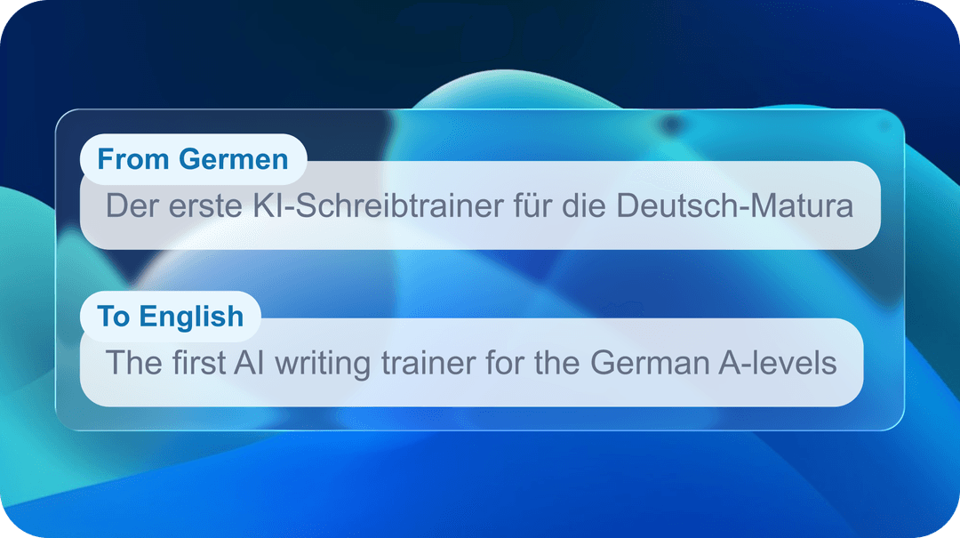 Analyse & Feedback zu deinen eigenen Texten